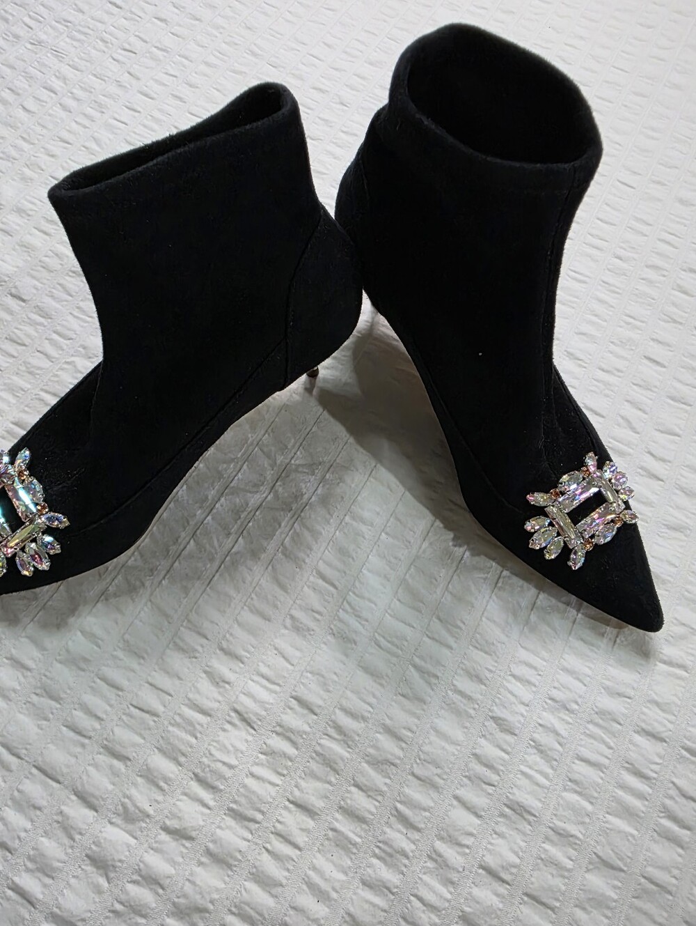 Kurt Geiger Women Low Heel Boots Sz 36.5 - Picture 2 of 6